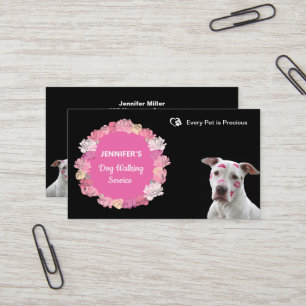 Dog Walker/ Pet Sitter  Business Card