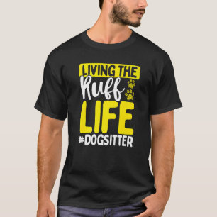 Dog Walker Pet Sitting Professional Dog Sitter T-Shirt