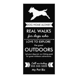 Dog Walker Rack Card - Personalizable