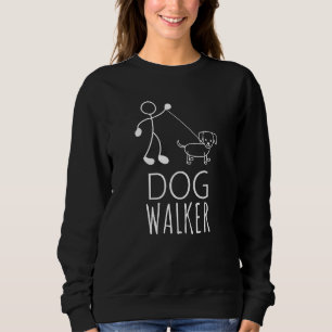 Dog Walker Sitter Dog Walking  Men Women Sweatshirt