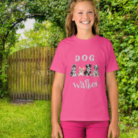 Dog Walker Teen Girl 
