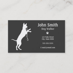Dog Walker/Walking Business Card