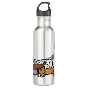 Dog Walking 710 Ml Water Bottle