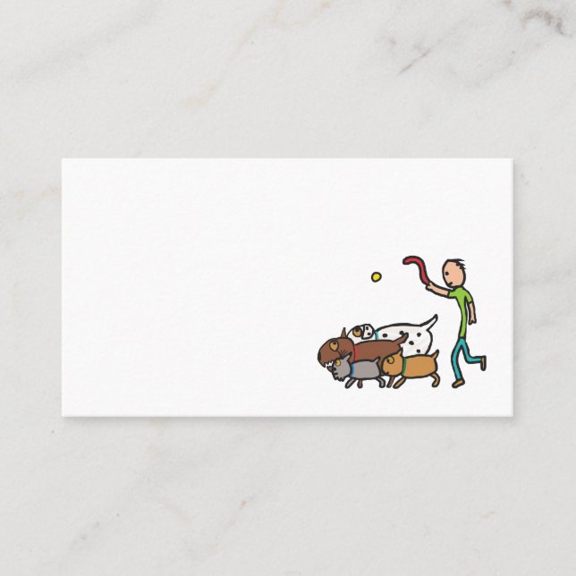 Dog Walking Business Card (Front)