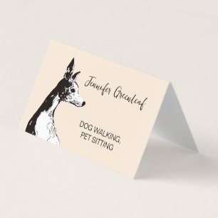 Dog walking Business Card