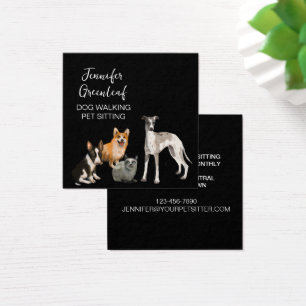 Dog walking Business Card
