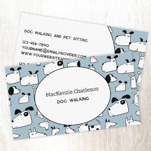 Dog Walking Business Card