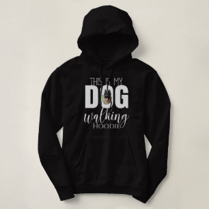 Dog Walking Custom Photo Hoodie