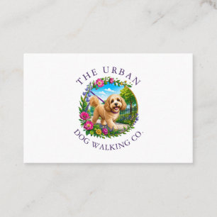 Dog Walking Day Care Business Card