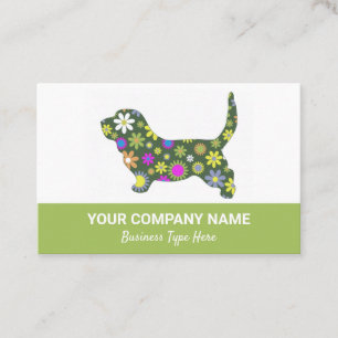 Dog Walking Groomer Pets Business Card