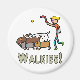 Dog Walking Magnet