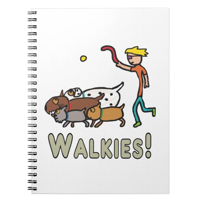 Dog Walking Notebook (Front)