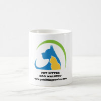 Dog Walking Pet Sitter Animal Service Logo