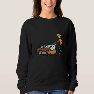 Dog Walking Sweatshirt