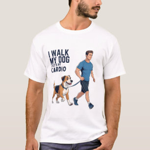 Dog Walking T-Shirt – That’s My Cardio – Pet Paren