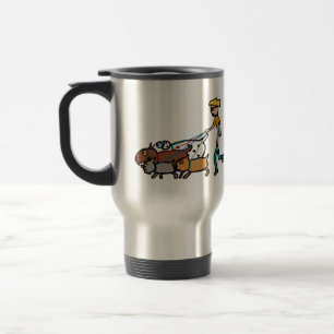 Dog Walking Travel Mug