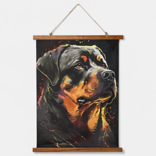 dog wall hangging  Tapestry quote minimalist