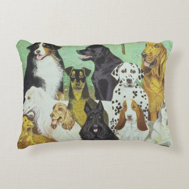 Dog Watch Decorative Cushion (Front)