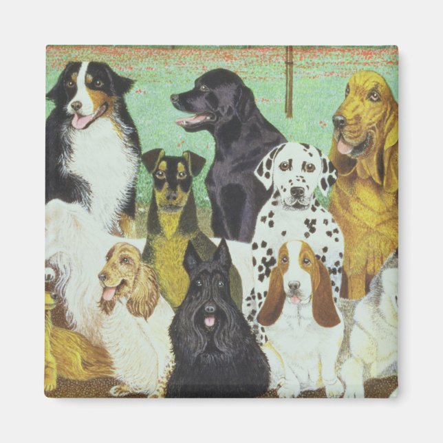 Dog Watch Magnet (Front)