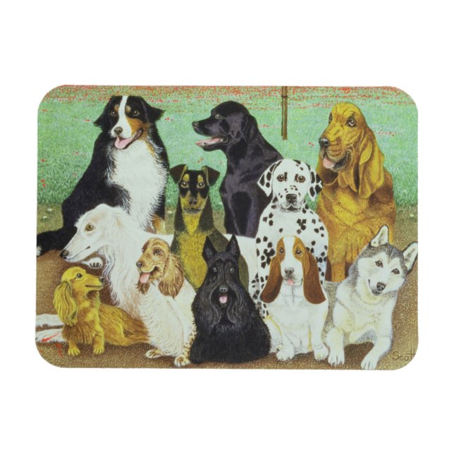 Dog Watch Magnet (Horizontal)