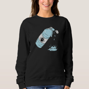 Dog Water Funny Video Gamer Joke Humour Sweatshirt