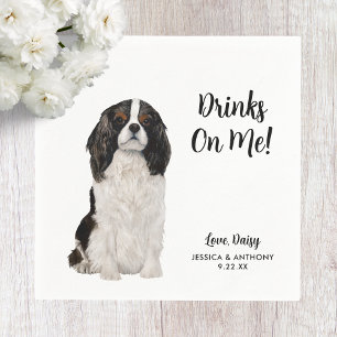 Dog Wedding Cocktail Napkins