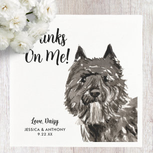 Dog Wedding Cocktail Napkins