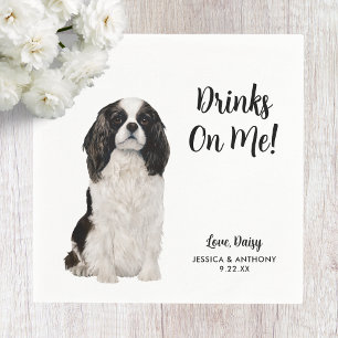 Dog Wedding Cocktail Napkins