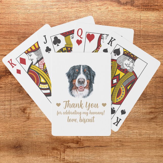 Dog Wedding Favour Playing Cards (Creator Uploaded)