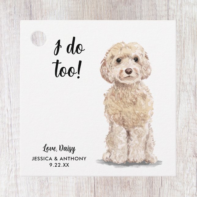 Dog Wedding Favour Tags (Creator Uploaded)