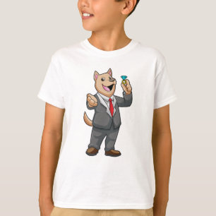Dog Wedding Groom Wedding ring T-Shirt