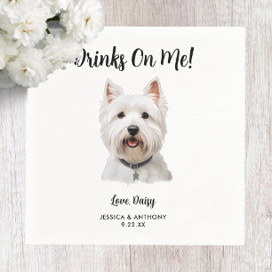 Dog Wedding  Napkins