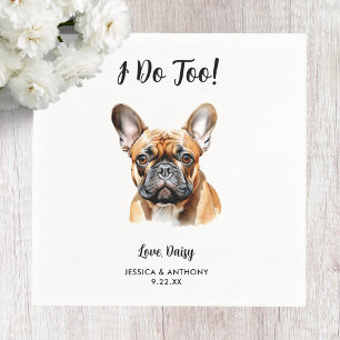 Dog Wedding  Napkins