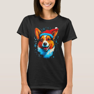 Dog Welsh Corgi Xmas T-Shirt