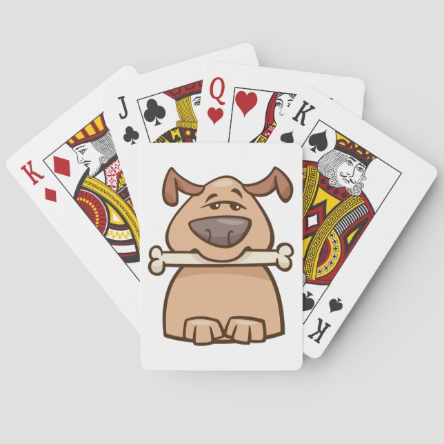 Dog With A Bone Playing Cards (Back)