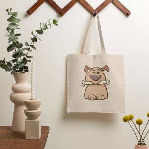 Dog With A Bone Tote Bag
