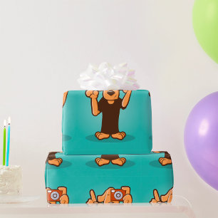 Dog With A Camera Wrapping Paper