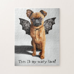 Dog With Bat Wings Jigsaw Puzzle