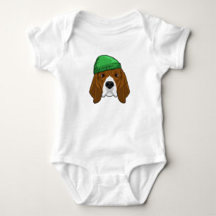 Dog with Beanie Baby Bodysuit