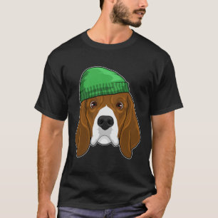 Dog with Beanie T-Shirt