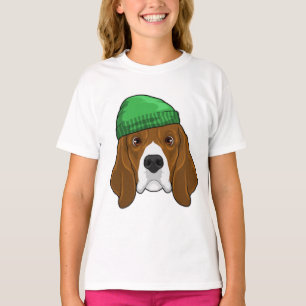 Dog with Beanie T-Shirt