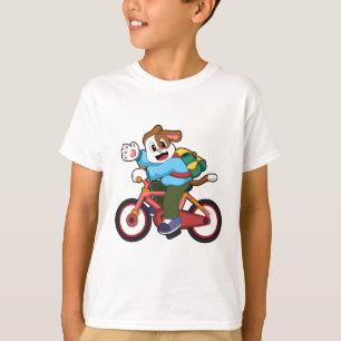 Dog with Bicycle T-Shirt