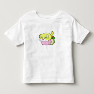 Dog with Cake Toddler T-Shirt