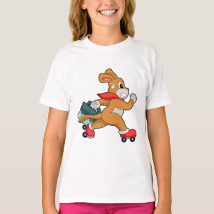 Dog with Roller skates T-Shirt