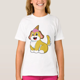 Dog with Waffle ice cream T-Shirt