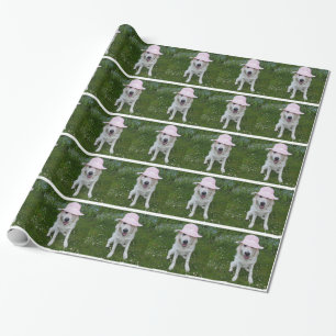 dog wrapping paper, your pet on gift wrap