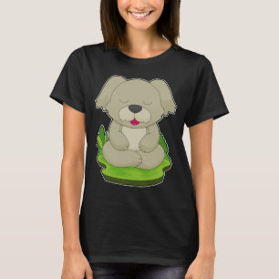 Dog Yoga Fitness Meditation T-Shirt