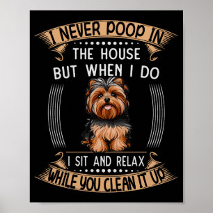 Dog Yorkie O Stuff Pet Dad Price Yorkieo Pupes Com Poster