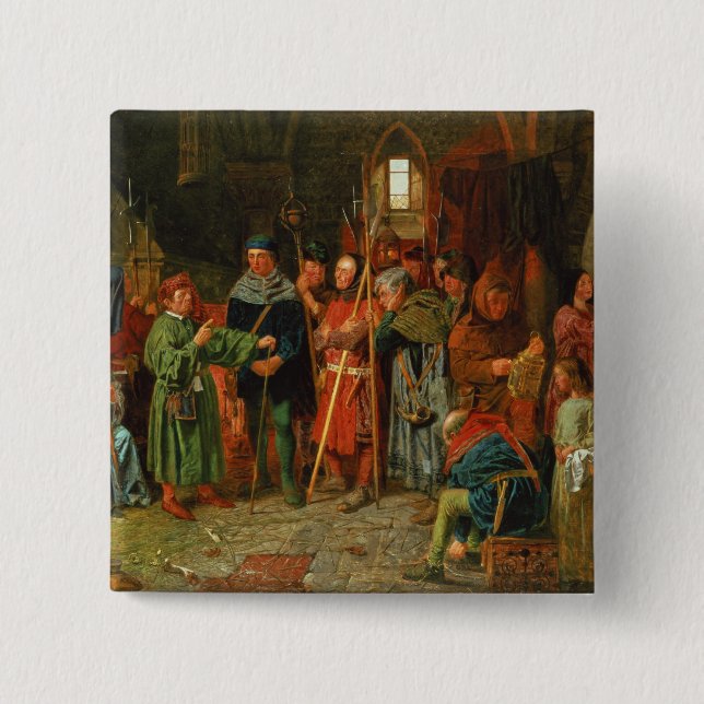 Dogberry's Charge to the Watch 15 Cm Square Badge (Front)