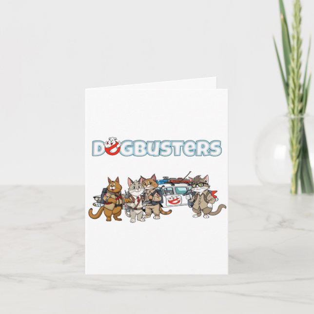 Dogbusters Cats Card (Front)